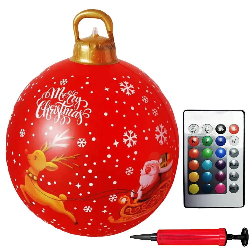 1PC Christmas Tree Decorations Balls Giant Inflatable