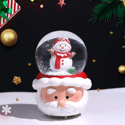 Christmas Crystal Ball Lighting LED Musical Snow Globe