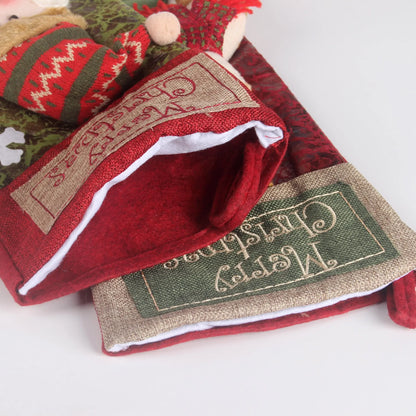 2025 Christmas Stocking Xmas Decoration Santa