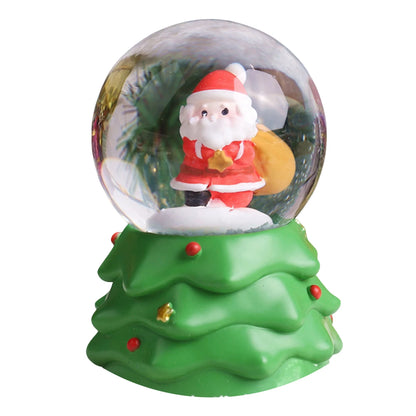 Christmas Crystal Ball Lighting LED Musical Snow Globe