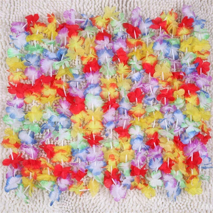 10pcs/set Hawaii Wreath Party Leis Flower Garland