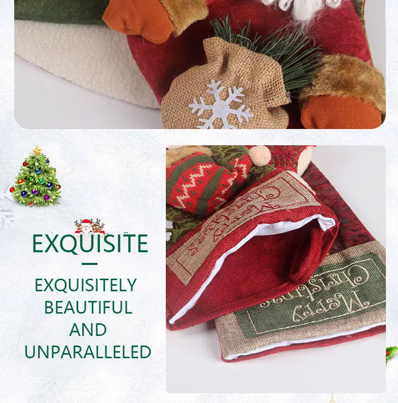 2025 Christmas Stocking Xmas Decoration Santa