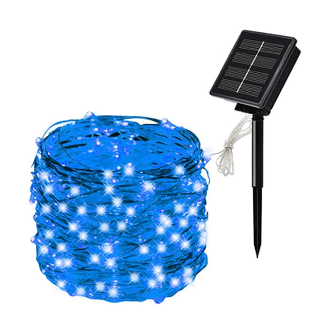 7m/12m/22m/32m LED Solar Light Outdoor Garden