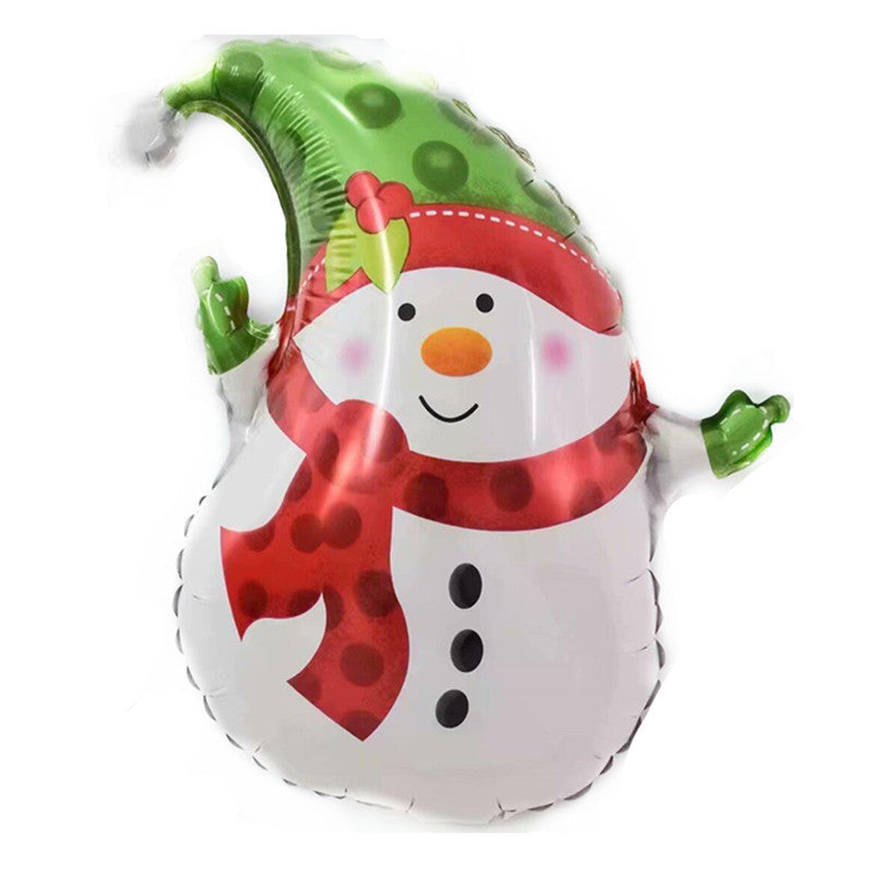 Mini Christmas Tree Snowman Balloons