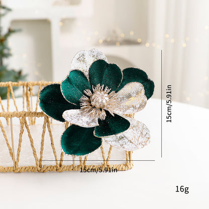 Christmas Luxury Flower Ornaments Christmas Tree Decorations