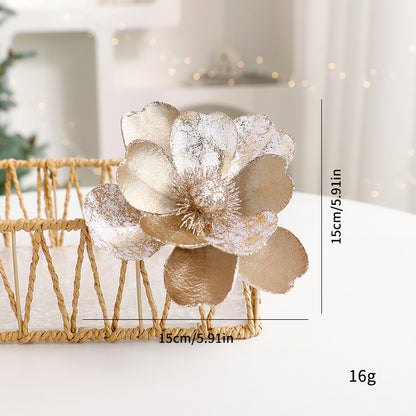 Christmas Luxury Flower Ornaments Christmas Tree Decorations